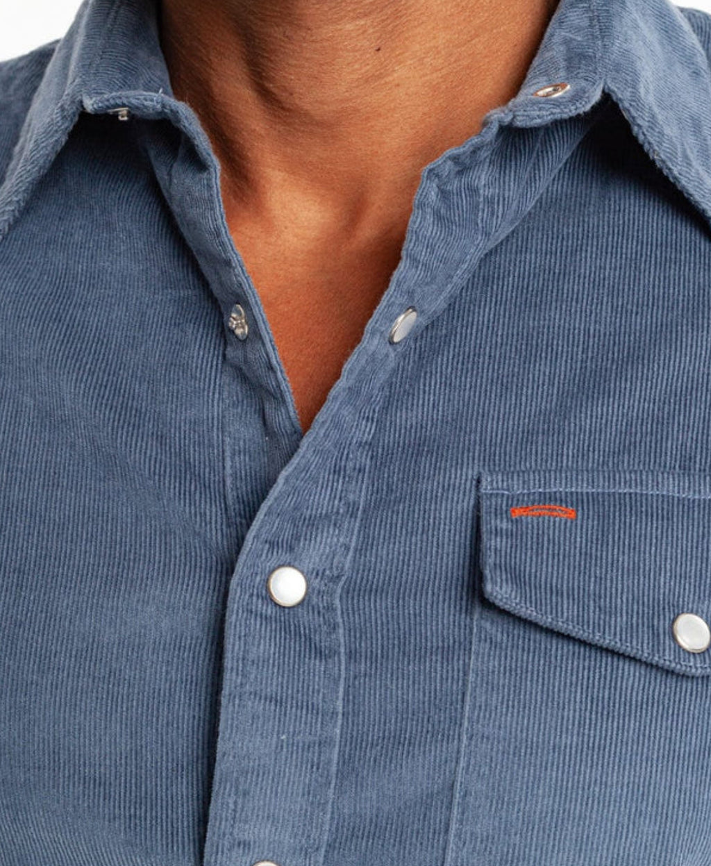 Criquet Corduroy Pearl Snap Shirt