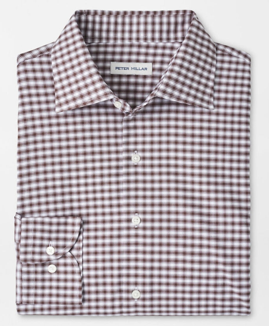 Peter Millar Fairbanks Performance Twill Sport Shirt