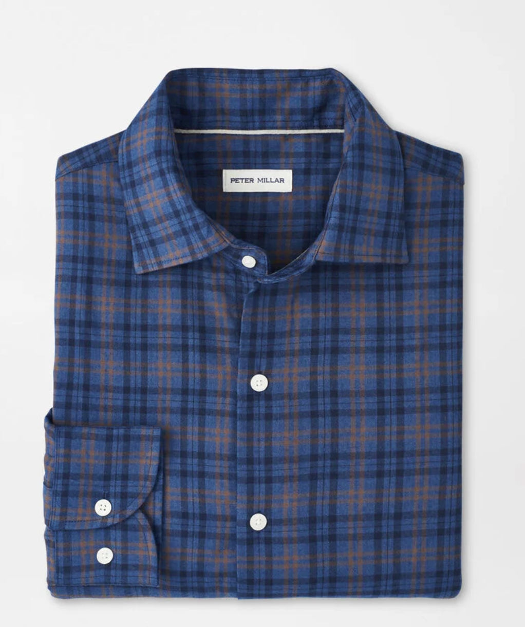 Peter Millar Bar Harbor Flannel Shirt