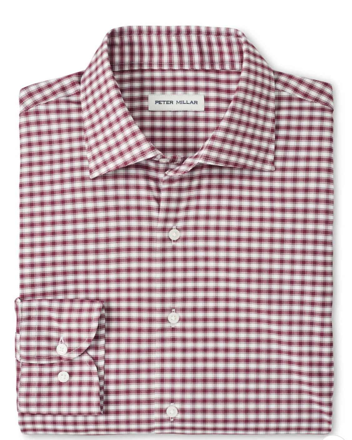 Peter Millar Fairbanks Performance Twill Sport Shirt