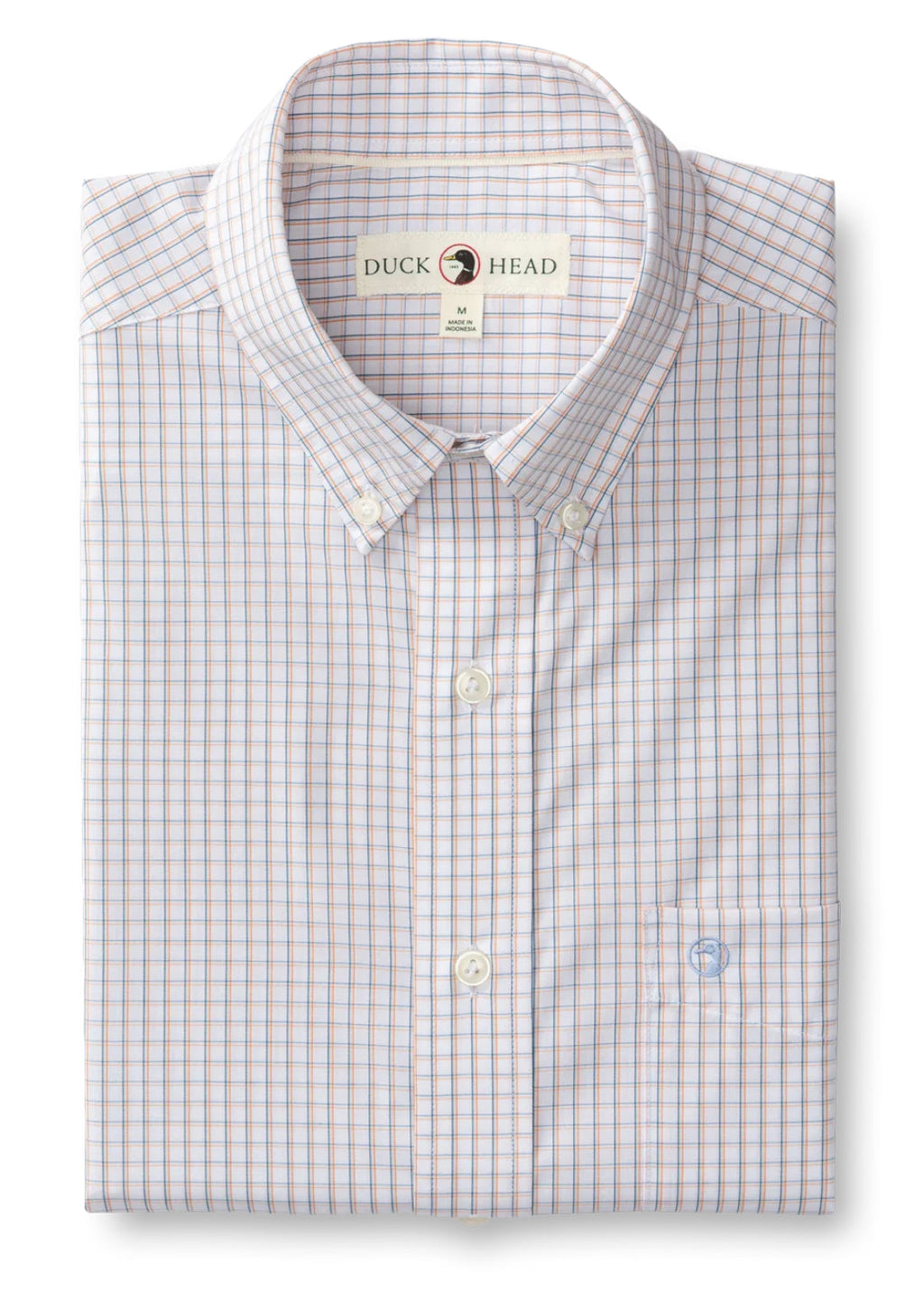Duck Head Performance Poplin Shirt—Copper Tan