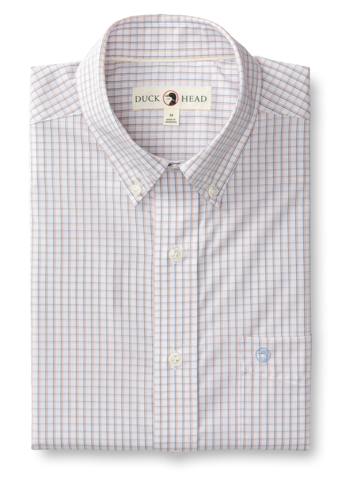 Duck Head Performance Poplin Shirt—Copper Tan